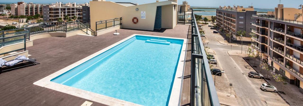 Sunset Home Olhao- Modern 3 Bed Luxury Apartment With Rooftop Pool Eksteriør billede