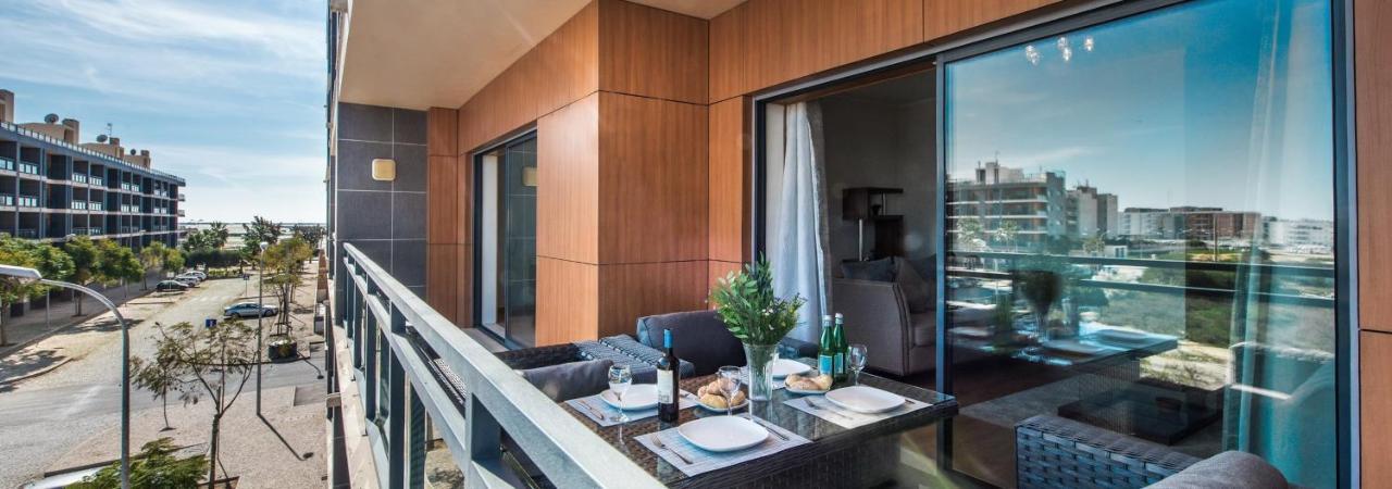 Sunset Home Olhao- Modern 3 Bed Luxury Apartment With Rooftop Pool Eksteriør billede