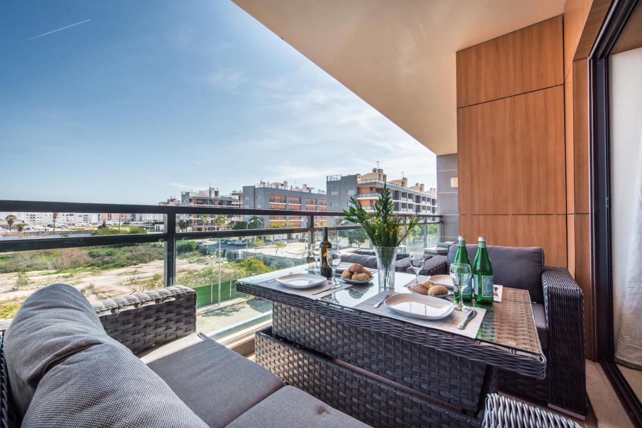Sunset Home Olhao- Modern 3 Bed Luxury Apartment With Rooftop Pool Eksteriør billede